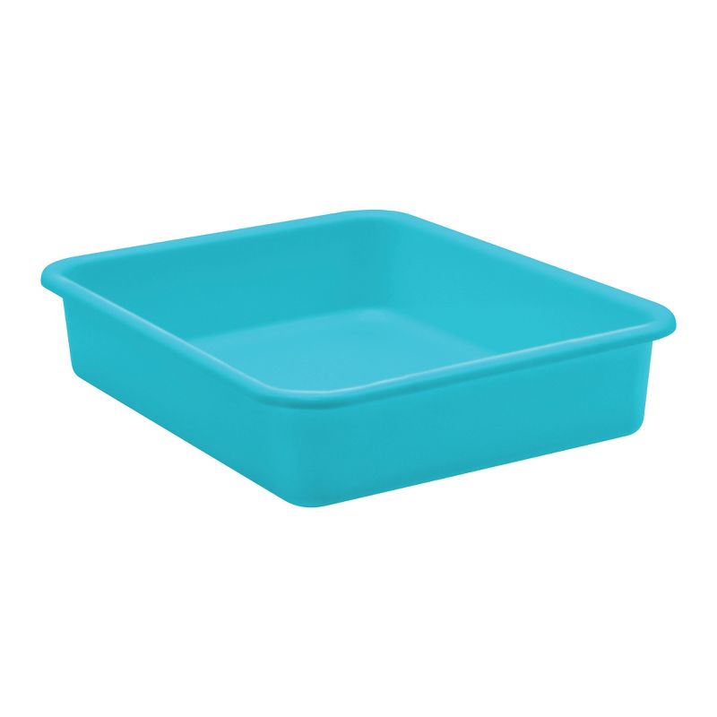 Teacher Created Resources® Teal Large Plastic Letter Tray, Pack of 6, 2 of 3