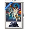 Trends International Star Wars: A New Hope - One Sheet (No Billing Block) Framed Wall Poster Prints - 3 of 4