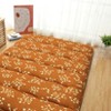 Floral Floor Mattress Japanese Style Floral Print Futon Mattress, Portable Floor Bed Mattress Roll Up Mattress for Camping RV Travel Guest Room - 2 of 4