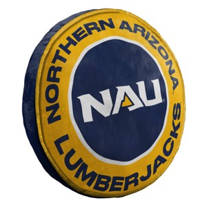 15" NCAA Northern Arizona Lumberjacks Cloud Pillow: Team Logo Plush Decor - 1 of 4