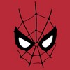 Men's Marvel Spider-Man Mask Outline Pull Over Hoodie - 2 of 4
