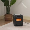 VEVOR Infrared Heater,1500W Remote Control Electric Space Heater,LED Patio Heater w/ 3 Speeds&Timer&Overheat/Tip-Over Protection & Child Lock,Black - 2 of 4
