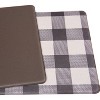World Rug Gallery Checkered Plaid Anti-Fatigue Standing Mat - 4 of 4