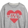 Boys' - Star Wars - Valentine Heart Logo Long Sleeve Graphic T-Shirt - 2 of 4