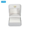 Unique Bargains Vintage Engagement Proposal Ceremony Jewelry Holder 2 Pcs - 3 of 4