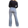 Women's Felicity Plaid Bootcut Leggings - Julia Rose - 3 of 4