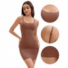 INSPIRE CHIC Women's Adjustable Spaghetti Strap Full Slips Tummy Control Under Dress Nightwear - 3 of 4