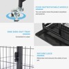 Karl Home 26 Inch Durable Metal Cat  Dog Cage - 2 of 4