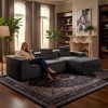 PINMOCO 111.4 inch Modular L-Shaped Sectional Sofa with Oversized Sofa and Soft Foam Cushions for Living Room - 2 of 4