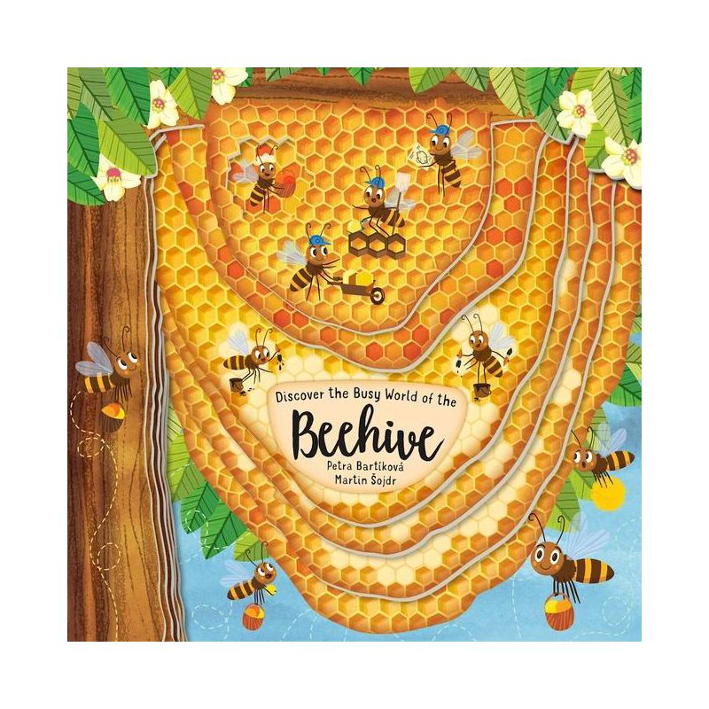 Discovering the Busy World of the Beehive - (Peek Inside) by  Petra Bartikova (Board Book), 1 of 2