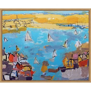 Amanti Art Grab Your Life by Per Anders Canvas Wall Art Print Framed 20 x 16-in. - 1 of 4
