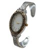 Olivia Pratt Oval Face Elegant Textured Bangle Women Watch - 2 of 3