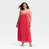 Women's Pleated Maxi Dress - A New Day™ - 3 of 3