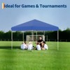 Pop Up Canopy Tent, Heavy Duty Outdoor Canopy W/ Removable Sidewall, Portable Tent Gazebo, Instant Tent Shelter for Parties, Events, & Vendors - 3 of 4