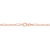 EVERLY JEWELRY |Fancy Paperclip Chain Bracelet in Silver - Multiple Metal Color Options. - 2 of 4