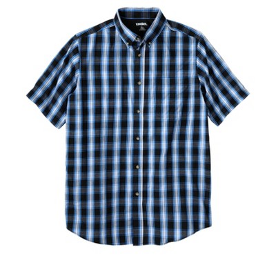 KingSize Short Sleeve Wrinkle Resistant Sport Shirt