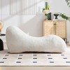 Giant Lazy Poufs Sofa Chair,Fabric Upholstered Lazy Bean Bag Sofa Chair,Foam Filled Bean Bag Sofa For Living Room,Bedroom-Coolbibila - 3 of 4