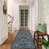 Floral Area Rugs for Living Room Bedroom Indoor Soft Low Pile Non-Slip Rug Farmhouse Rug Home Decor - 3 of 4