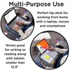 Sofia + Sam Multi-tasking Memory Foam Lap Desk with Tropical Grey Pattern - 4 of 4
