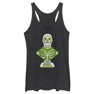 Women's Fortnite All Hail the Skull Racerback Tank Top - 1 of 4