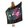 Disney Princesses Mystical Ariel Silk Touch Throw Blanket 50x60 Inches - 4 of 4