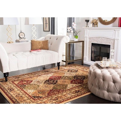 Elegant Noir Floral 6' x 9' Hand-Tufted Rectangular Area Rug
