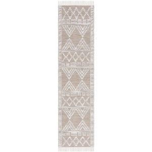 Kilim With Fringes KLM308 Flat Weave Rugs - Safavieh - 1 of 4