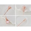 Anna-Kaci Women's Vintage Style Hat Pins with Faux Pearls, Turquoise Inlay, and Mixed Designs - 4 of 4