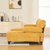Mocamel U-shaped Sectional Sofa 103.5" Chenille Fabric Couch with Dual Chaise Lounges, Storage Pockets and Armrest Pillows for Living Room - 4 of 4