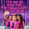 KatchOn, Its Me Hi Im The Birthday Girl Its Me Banner Set - Pink, 10 Feet | Girl Music Birthday Decorations - 2 of 4
