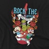 Rugrats Rock The Playpen Music Festival Adult T-Shirt Black - 2 of 4