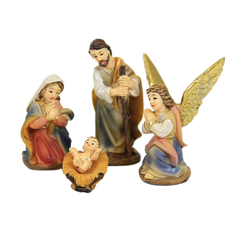 Roman 2.0 Inch Mini Nativity Set/12 Joseph Mary Jesus Kings Nativity Scene Figurine Sets, 4 of 5