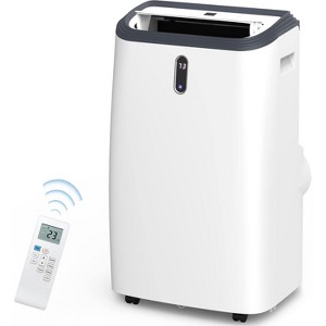 ZAFRO Portable Air Conditioners,14000 BTU Air Conditioner for Room Up to 700 Sq. Ft,3-in-1 Portable AC Unit,Cool & Dehumidifier & Fan ModesWhite - 1 of 4