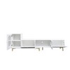 APRILSOUL 86"Wood Extendable TV Stand Rectangle Entertainment Center,Media TV Console for Living Room Bedroom - 4 of 4