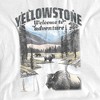 Yellowstone National Park Classic Adult T-Shirt White - 2 of 4