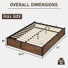 AMERLIFE Lift Up Storage Platform Bed Frame - 3 of 4
