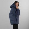 Members Only Women's Twill Block Puffer Oversized Jacket - 3 of 3