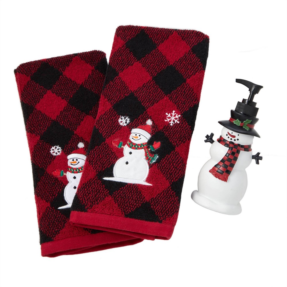 Photos - Towel SKL Home Snowman Hand/Woodland Winter Lotion 3pc Bundle