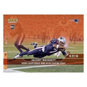 Panini America NFL New England Patriots Jacoby Brissett #51 2016 Panini Instant Base Card - 1 of 3