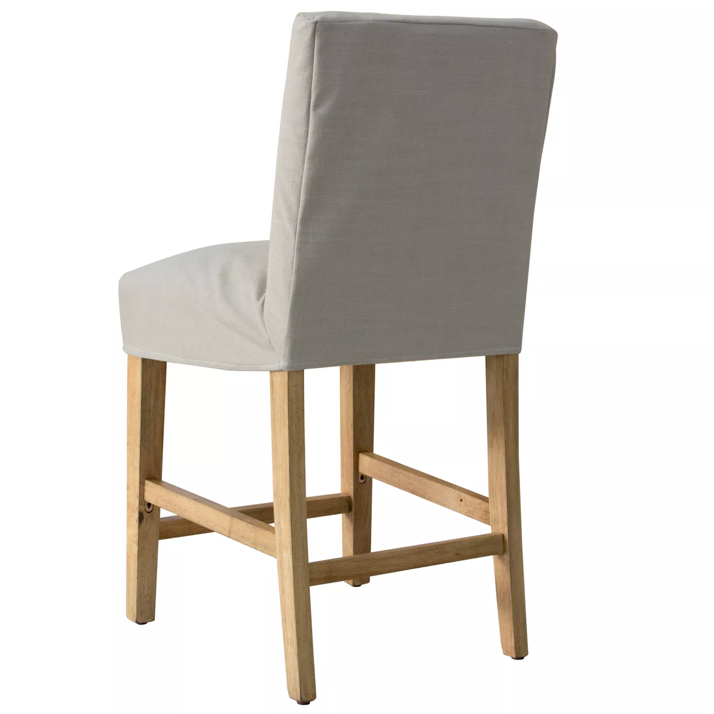 Slipcover Counter Stool. When You Need the Perfect Linen Slipcovered Chairs & Linen Upholstered Seating...certainly a lovely collection of options indeed.