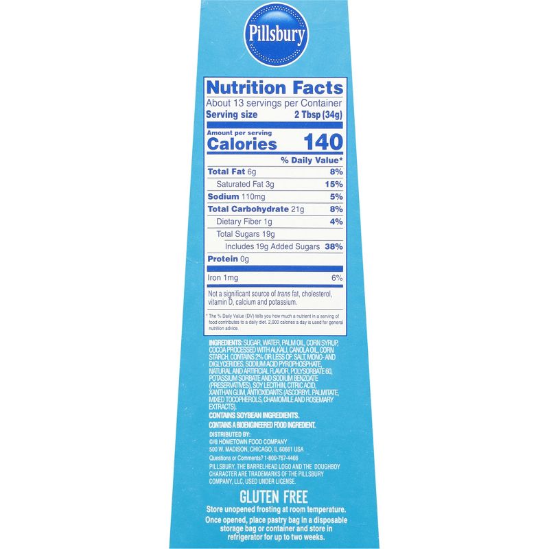 Pillsbury Chocolate Fudge Flavored Ready-to-Use Frosting Bag - 16oz, 5 of 8