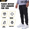 Ultra Performance Mens Fleece Cargo Joggers with Pockets, Athletic Bottoms for Men with Pockets - image 4 of 4