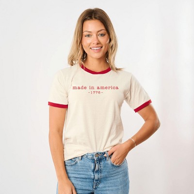 Simply Sage Market Made In America 1776 Ringer Tee
