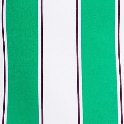 clearwater green/white stripe