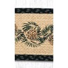 Earth Rugs Country Woodland Oval Stair Tread – Pinecone Accent Rug 27"x8.25" - 3 of 3