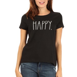 RAE DUNN - Women's Short Sleeve Icon T-Shirt - 1 of 4