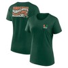 NCAA Miami Hurricanes Women's Bi-Blend Crew T-Shirt - 3 of 3