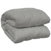 VidaXL Weighted Blanket Gray 86.6 in.x102.4 in. 33.1 lb Fabric - 2 of 4