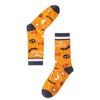 Anna-Kaci 2 Pairs Women's Cotton Halloween Socks Fun Festive Holiday Patterns - 2 of 3