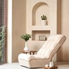 PAGED Modern Sofa Chair with Side Pocket, Comfy Rotatable Lounge Chair for Bedroom, Living Room, Adjustable Head and Waist - 2 of 4